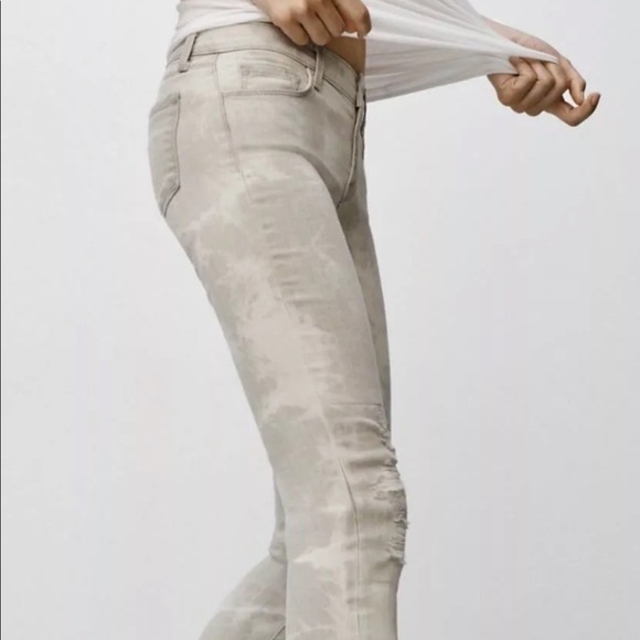 J Brand Rail Distressed Straight Leg Jean in Fame - Picture 8 of 8